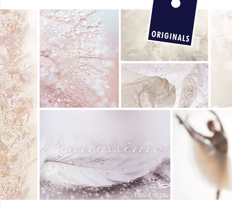 Tapety na zeď z katalogu Pianissimo