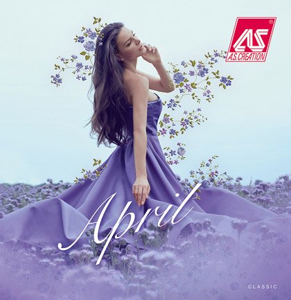 vliesové tapety na zeď April